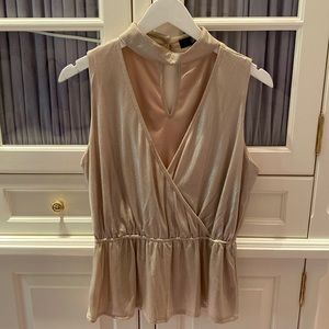 Metallic blouse